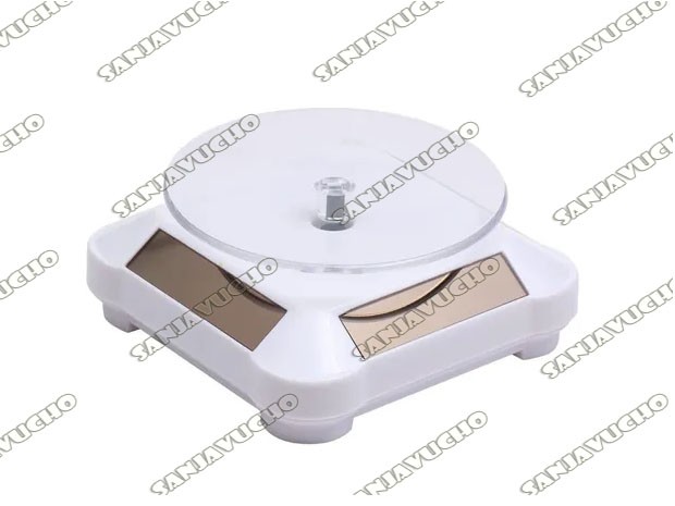 &u+ SOPORTE GIRATORIO 360 SOLAR Y PILA PARA CELULARES GAFAS RELOJ XRF-038